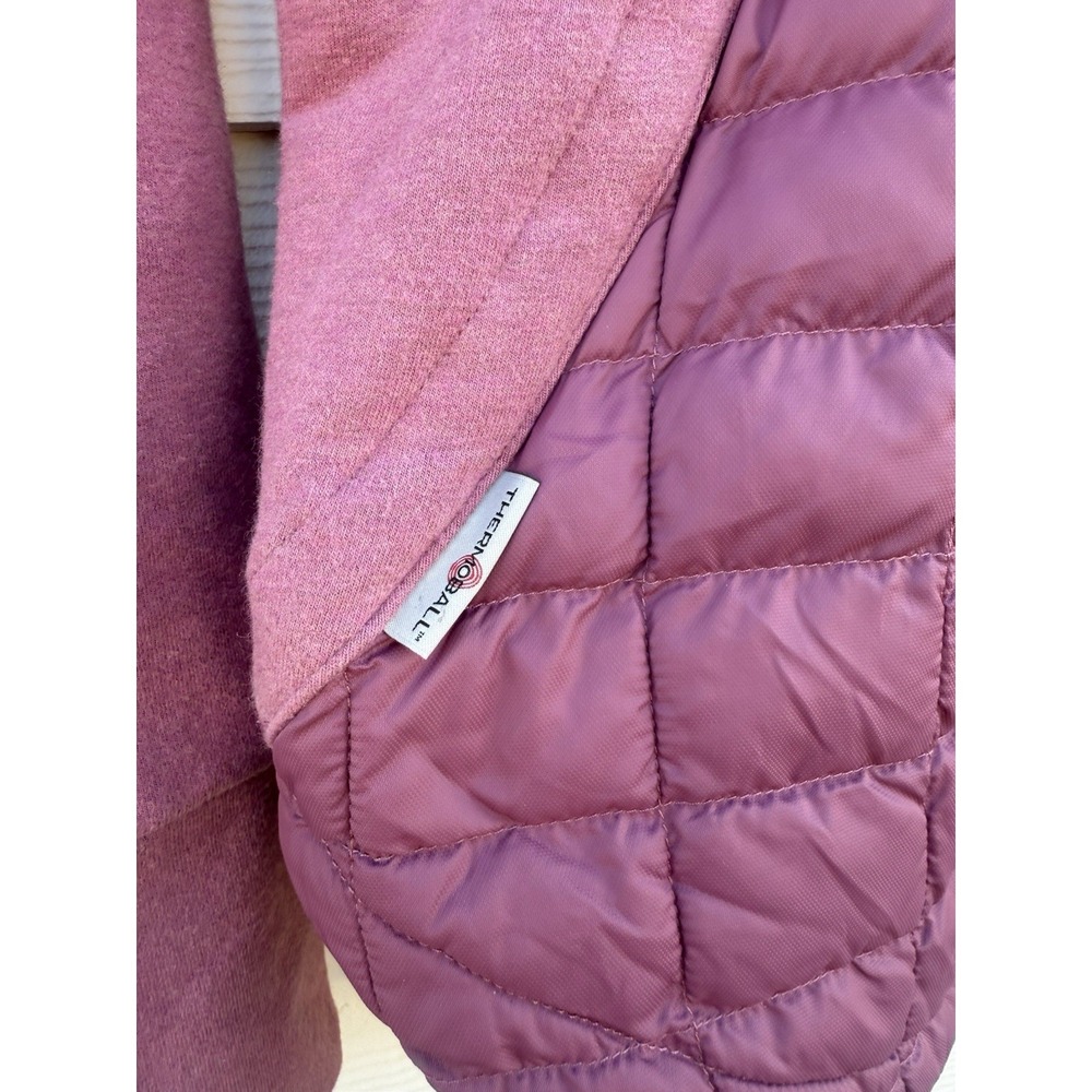 The North Face Endeavor Thermoball Quilted Hybrid Jacket Womens Plum Size Small - Picture 10 of 11